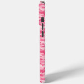 Roze vrouwelijk camouflagepatroon Case-Mate iPhone case (Achterkant / Links)