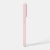 Roze Vrouwelijk Dankbaar iPhone 15 Hoesje Pro Case (Rechterkant)