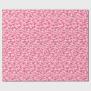 Roze Vrouwelijke Camo Patroon Cadeaupapier