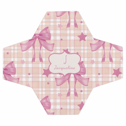 Roze Vrouwelijke Coquette Bows Voetbal (Enkel)