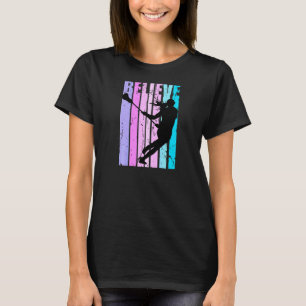 Roze vrouwen Lacrosse Player Coach Team Coaching M T-shirt