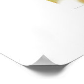 Roze vuurorchidee, surrealistische waterverf flora poster (Hoek)