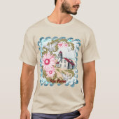 Roze vuurtoren van Daisy T-shirt (Voorkant)