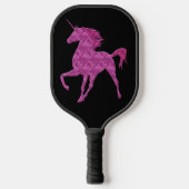 Roze vuurwapen pickleball paddle (Voorkant)