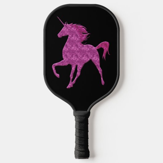 Roze vuurwapen pickleball paddle (Voorkant)