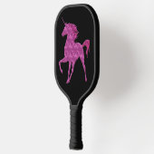 Roze vuurwapen pickleball paddle (Links)