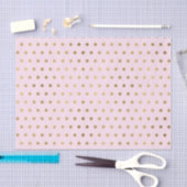 Roze w / gouden polka stippen (ontwerp 46 roze ser tissuepapier (Craft)