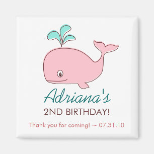 Roze walvis magneet partij gunsten