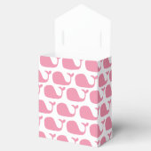 Roze Walvis Thema Baby shower Favor Boxes Bedankdoosjes (Geopend)