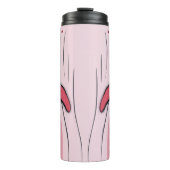 Roze walvis thermosbeker (Voorkant)