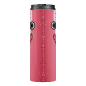 Roze walvis thermosbeker (Achterkant)