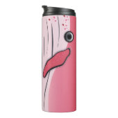 Roze walvis thermosbeker (Geroteerd rechts)