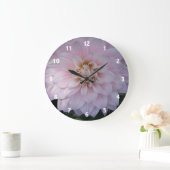  roze wandklok (Huis)