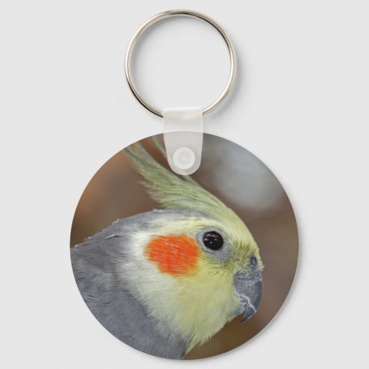 Roze Wangen Sleutelhanger (Voorkant)