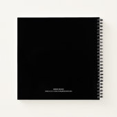  Roze WANNEER DE ROOTS DIEP PRAKTIJK ZIJN Notitieboek (Achterkant)