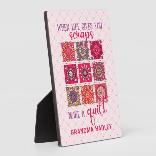 Roze wanneer het leven je scheurt fotoplaat (Zijkant)