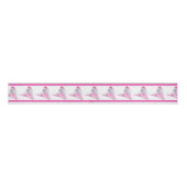 Roze warmlooplint grosgrain lint (Voorkant)