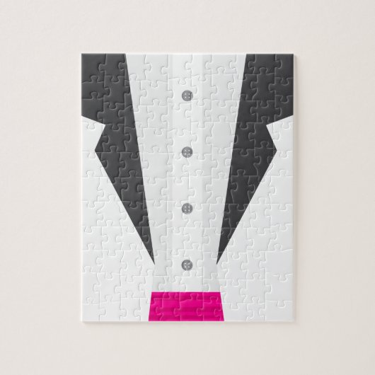 roze wasbuis legpuzzel (Verticaal)