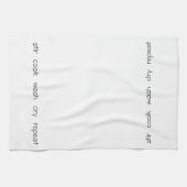 Roze wasdroog Herhaal Tea Kitchen Towel Theedoek (Horizontaal)