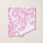 Roze washanddoekset bad handdoek (Wasdoekje)