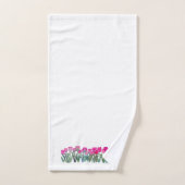 Roze washanddoekset bad handdoek (Handdoek)