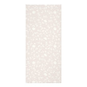 Roze wasprogramma's voor Baby showers rackKaart Reclamekaart (Achterkant)