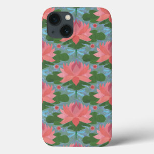 Roze Water Lelies, Dragonflies iPad Case-Mate Hoes
