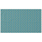 Roze water Lilies Bleke blauwe libellen Blauwgroen Tafelkleed (Voorkant (Horizontaal))