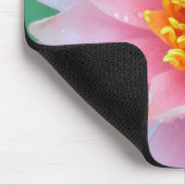 Roze Water Lily Mousepad Muismat (Hoek)