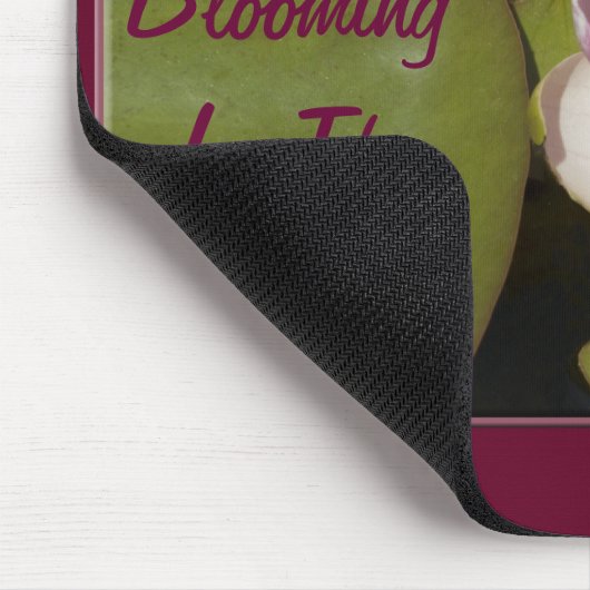 Roze Water Lily Muismat (Hoek)