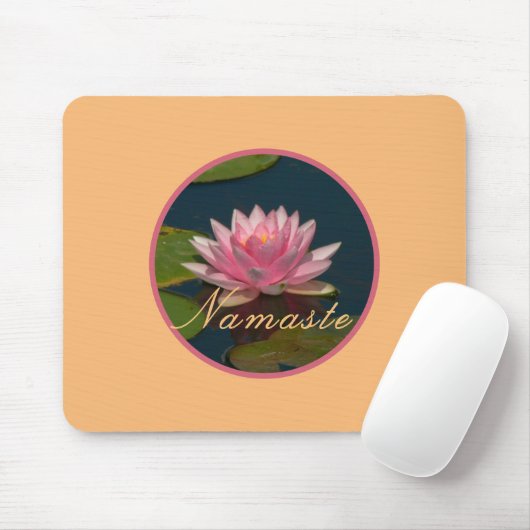 Roze water Lily/Namaste Muismat (Met muis)