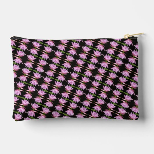 Roze Water Lily Rugzak (Achterkant)