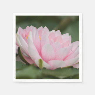 Roze Water Lily Servet