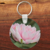 Roze Water Lily Sleutelhanger (Achterkant)