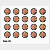 Roze Water Lily v1 Sticker (Vel)