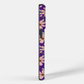 roze watercolor bloemenpatroon Case-Mate iPhone case (Achterkant / Rechts)