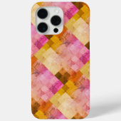 Roze watercolor geometrisch patroon Case-Mate iPhone case (Achterkant)