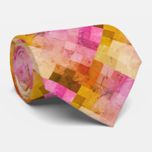 Roze watercolor geometrisch patroon