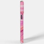Roze Watercolor Golfjes Patroon Case-Mate iPhone Case (Achterkant / Rechts)