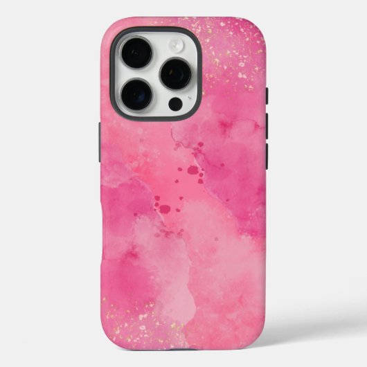 Roze Watercolor Linktree | Case-Mate iPhone Case (Achterkant)