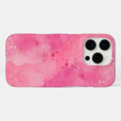 Roze Watercolor Linktree | Case-Mate iPhone Case (Achterkant (horizontaal))