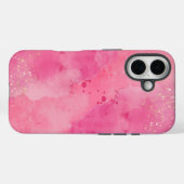 Roze Watercolor Linktree | Case-Mate iPhone Case (Achterkant (horizontaal))