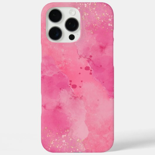 Roze Watercolor Linktree | Case-Mate iPhone Case (Achterkant)