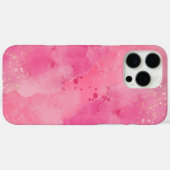 Roze Watercolor Linktree | Case-Mate iPhone Case (Achterkant (horizontaal))