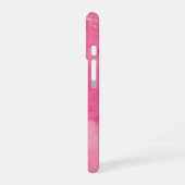 Roze Watercolor Linktree | iPhone 16 Hoesje (Linkerkant)