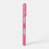 Roze Watercolor Linktree | iPhone 16 Hoesje (Rechterkant)