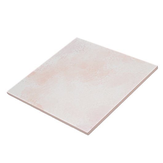 Roze Watercolor Textuur Tegeltje (Zijkant)
