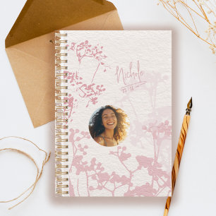 Roze Watercolor Tuin Foto Wilde Bloemen  Planner