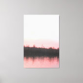 Roze wateren canvas afdruk (Voorkant)
