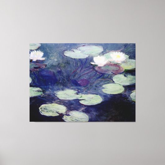 Roze watergelilies: 1897-1999 van Monet Canvas Afdruk (Voorkant)